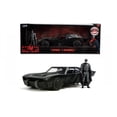 thumbnail image 1 of Jada Toys The Batman Coche batimóvil de metal a escala 1:18 con figura de metal coleccionable Negro (253216002) A partir de 8 años, 1 of 5