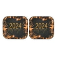 thumbnail image 7 of Balery Happy New Year 2024 Sun Shield 2 Pack For Car Front Windows Foldable Sun Visor Protector Blocks Max Uv Rays And Keeps Your Vehicle Cool For Most Sedans Suv Truck, 7 of 7