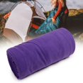 thumbnail image 2 of jinwen Doublure de Sac de Couchage en Polaire Portable pour Activités Intérieures et Extérieures Neige Cyan, 2 of 9