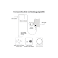 thumbnail image 4 of Bomba De Agua Para Refrigerador Dispensador De Agua E Hielo, Blanco, 4 of 5