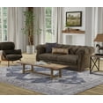 thumbnail image 2 of Feizy Percy Transitional Medallion, Gray/Ivory/Taupe, 2' x 3' Accent Rug Easy Care Fade Resistant Sheen Rustic Diamond Design Carpet for Living Dining Bed Room, 2 of 9