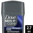 thumbnail image 3 of Dove Men+Care Antiperspirant Deodorant Stick for Men Stain Defense Cool, Anti-white Marks, 2.7 oz, 3 of 10