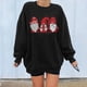 thumbnail image 2 of Navidad moda mujer casual manga larga impresa damas sudadera tops Pompotops  gfhjh4763, 2 of 9