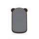 thumbnail image 5 of Soporte de teléfono plegable de silicona para escritorio Soporte de teléfono celular ajustable portátil lindo Base de base de base marrón JFHHH pequeña, 5 of 5