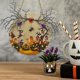 thumbnail image 4 of Letrero de Halloween para decoración de puerta delantera, cartel de pared del porche de granja con adorno para luz LED, colgante para vacaciones al aire libre, 4 of 5