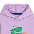 thumbnail image 5 of Toddler Boys Clothes Long Sleeve Sweatshirt & Pants Casual Kids Boy Fall Winter Outfits Set,casual kids clothes(Purple,4-5 Years), 5 of 5