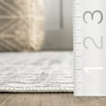 thumbnail image 3 of nuLOOM Hettie SpinClean Transitional Tribal Machine Washable Area Rug, 8' x 10', Hettie Light Grey, 3 of 8