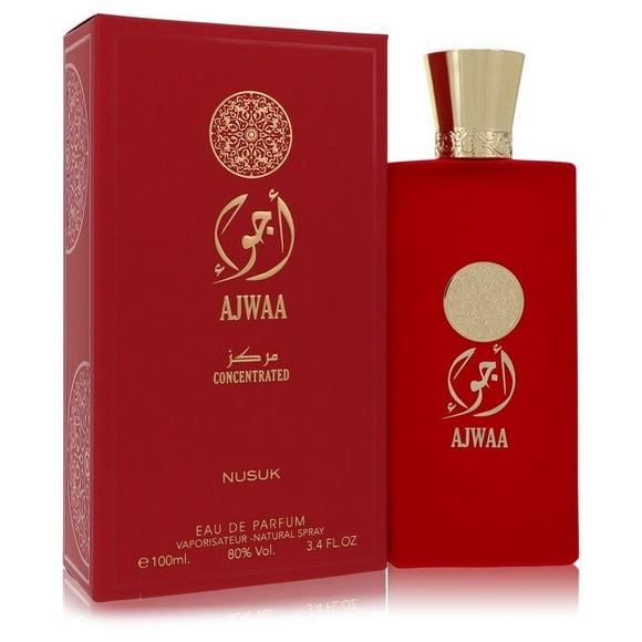 Ajwaa Concentré par Nusuk Eau de Parfum Spray (Unisexe) 3,4 oz Pack de 3