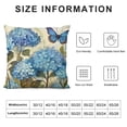 thumbnail image 5 of COMIO  Farmhouse Decorative Throw Pillow Covers Vintage Orchid Theme Butterfly Pillows Cover Holiday Decor Home Car Bedding Cushion Cover, 5 of 5