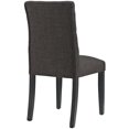 thumbnail image 2 of Modway Duchess Dining Chair Fabric Set of 2, Brown, 2 of 6