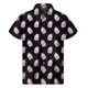 thumbnail image 3 of Camisas hawaianas con estampado 3D de cupcakes de dibujos animados para hombre, camisas con solapa de comida, camisetas holgadas de verano para la calle, blusas de manga corta con botones, 3 of 5