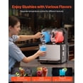 thumbnail image 3 of Dual 3L Slushy Maker - Margarita/Smoothie for Cafe/Home/Bar, 3 of 6