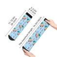 thumbnail image 4 of Pofeuu Gnome Pool Party Print 30cm Socks, Adult Running Hiking Socks for Youth and Adult, 4 of 7