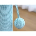 thumbnail image 2 of Home4Cat 17.1" Tall Dual-Function Recycled Paper Cat Scratching Post, Blue, 2 of 6