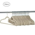 thumbnail image 4 of 50 Pack Non-Slip Velvet Hangers For Coats, Jackets, Pants, & Dress Clothes, 4 of 4