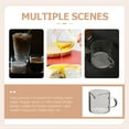 thumbnail image 3 of CIMAXIC Glass Frothing Pitcher Double Mouth Design Comfortable Grip 3Pcs, 3 of 6