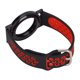 thumbnail image 5 of Funda de correa de reloj para localizador IOS 2021, correa de reloj de silicona suave multifuncional para niños, ancianos, personas mayores, negro y rojo, 5 of 8