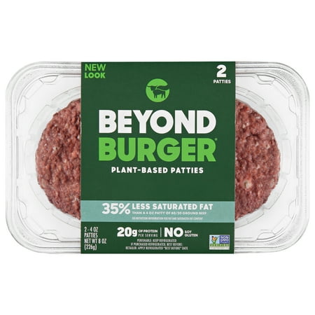 Beyond Meat, Plant-Based Patties, 8 Ounce