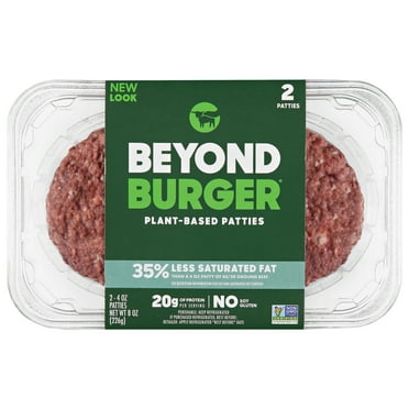 Beyond Meat, Burger Patties, 2 Count, 0.5lbs, (Fresh)