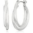 thumbnail image 1 of Nine West Boucles d'Oreilles Créoles Torsadées "Infinite Shine", 1 of 2