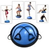 Costway 23 Yoga Ball Balance Trainer Yoga Fitness Strength Exercise Workout w/Pump Blue