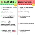 thumbnail image 6 of Kwik Stix Tempera Paint Sticks, 6 Count, Classic Colors, Washable, Quick-Drying, Non-Toxic for Kids, 6 of 10