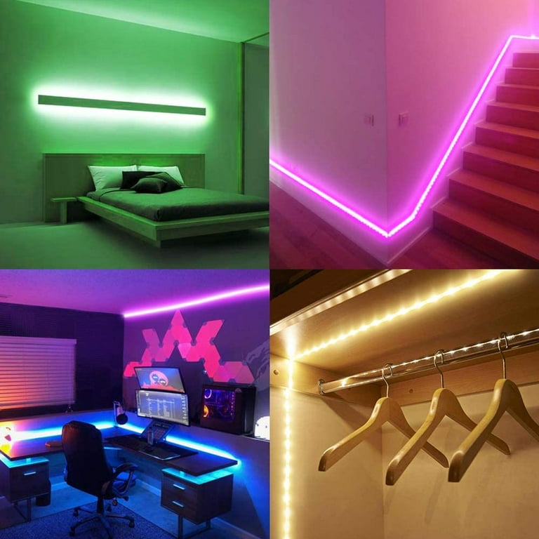 Led Strip Lights, Ultra Long RGB 5050 Color Changing LED - Main Image