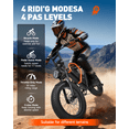 thumbnail image 6 of BroPath Electric Bike for Adults 750W Peak,20MPH Electric Bike,40 Mlies,20" Fat Tire E-Mountain Bikes,48V 15Ah Removable Battery Ebike,Dual Suspension,UL 2849, 6 of 8