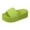 Green, variant on Women’s EVA Platform Slides Open Toe Lightweight Sandals Comfortable Pool Shoes Summer Beach Walking Footwear Red Size 8
