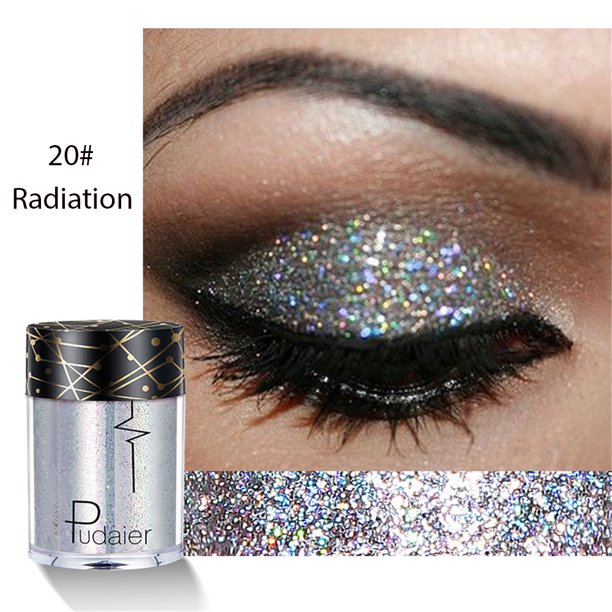Ojos Brillo Alto Brillo Rostro Cuerpo Maquillaje Pigmento Suelto Iluminador Polvo Brillante 36 Colores Cosméticos Coreanos