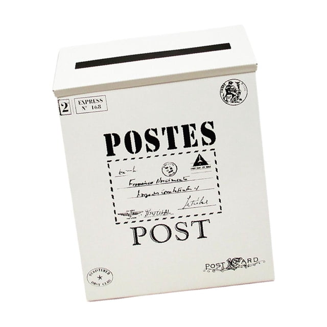 Buzón de correo Strade Fareast Limited buzón de metal retro beige