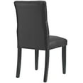 thumbnail image 4 of Ergode Duchess Dining Chair Vinyl Set of 4 - Black, 4 of 4