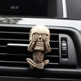 thumbnail image 2 of Ambientador de aire para coche Magideal Estatua de esqueleto de resina 3 piezas, 2 of 6