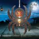 thumbnail image 5 of Walls Hanging Decor Wooden Spider Hanging Light Ornaments LED Ambient Light, 5 of 5