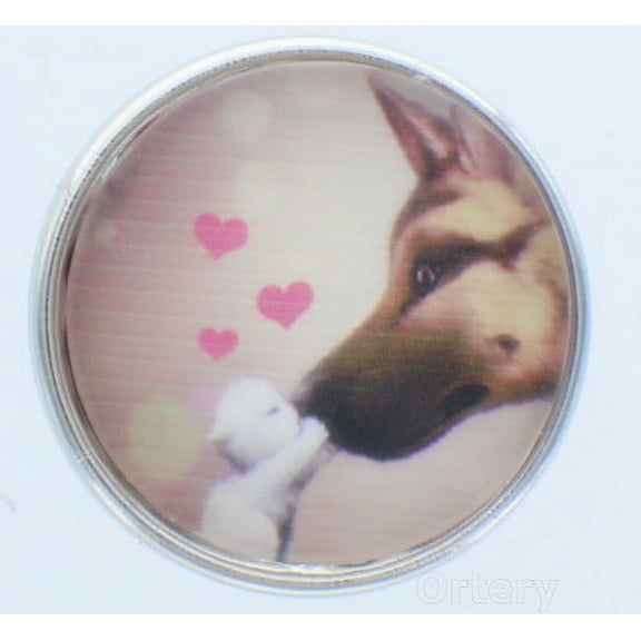 18mm Snap Charms Buttons Interchangeable Jewelry Dog and cat Pet