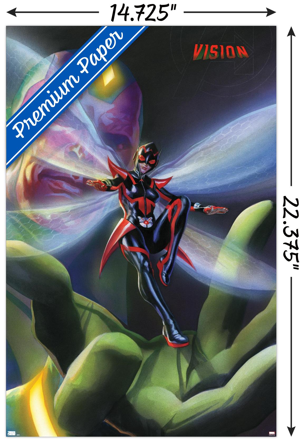 Marvel Comics - Vision - All-New, All-Different Avengers #9 Wall Poster, 14.725" x 22.375"