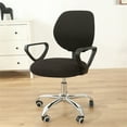 thumbnail image 2 of YouLoveIt Office Computer Chair Covers, Split Stretchable Seat Cover Chair Chair Covers Stretch Rotating Chair Slipcover Chair Slipcover Dustproof Protectors Office Chair Cover, 2 of 5