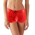 thumbnail image 2 of MuZeFu Transparent Underwear for Women Men Low Waisted Erotic Underwear Mesh Lace Shorts Cake Pants Bow Tie, 2 of 5