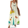 thumbnail image 1 of Vestido moderno sin mangas de mediados del siglo XX, vestidos de playa para mujer, 1 of 7