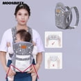 thumbnail image 4 of Correas traseras multifuncionales para bebé, correas traseras transpirables para el frente, para las cuatro estaciones, ligereza y simplicidad universales, 4 of 4