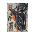thumbnail image 2 of BZSMCE Square Tablecloth Vintage Motorcycle Pattern Tableclothes, 2 of 9