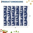 thumbnail image 2 of Senfot Blue 8x10 Area Rugs for Living Room, Indoor Non Slip Carpet, Washable Rug for Home Decor, Soft Low Pile Christmas Rug with Xmas Tree Reindeer Snowflake for Bedroom, Dining Room, 2 of 7
