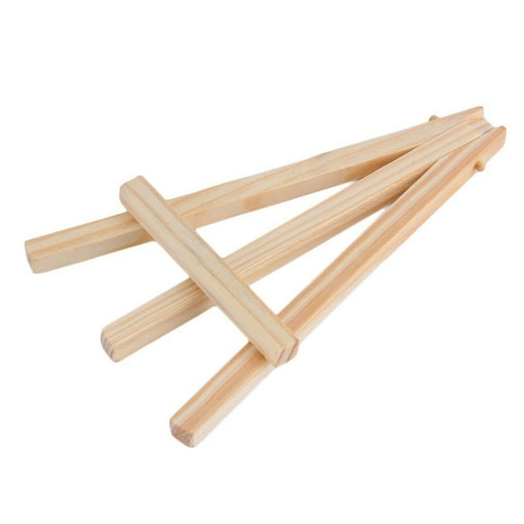 serony Enfants Enfants Mini Chevalet en Bois Artiste Art Peinture Nom Carte Stand Présentoir Titulaire