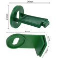 thumbnail image 3 of 50 Piezas Clip de Plástico Clip de Extensión Abrazadera de Plástico con Efecto Invernadero Clips de Aro de Jardín Clip de Suspensión de Flores Clip de Aluminio, 3 of 4