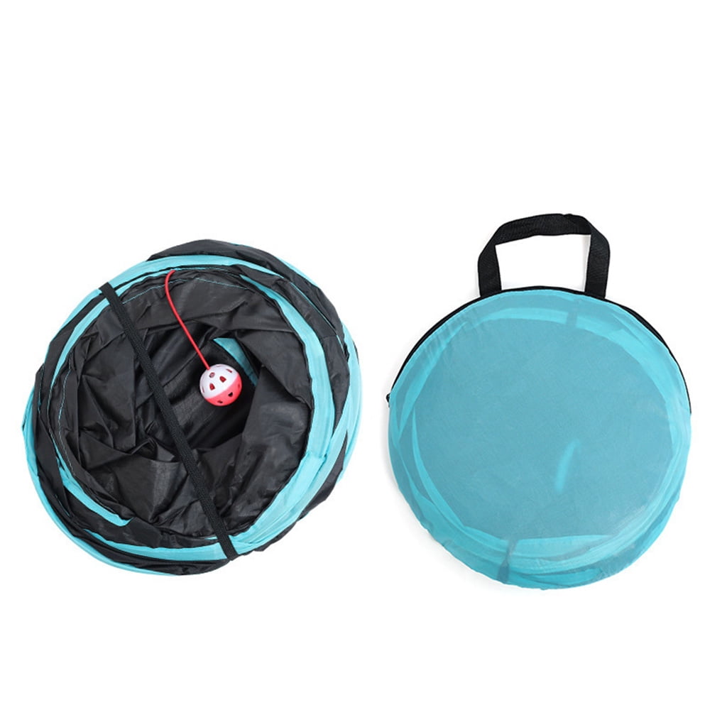 BQBQERT Cats 5-way Tunnel Toy S Shape Cube Tube Interactive Toy for Small Cats