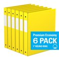thumbnail image 1 of Davis Group, Premium Economy, Round Ring, Binder, 6 Pack, 1", 1 of 3