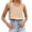 A-Khaki2381, variant on Bibifish Womens Tank Tops Scoop Neck Wide Strap Cropped Loose Fit Camisoles Summer Breathable Sleeveless Shirts