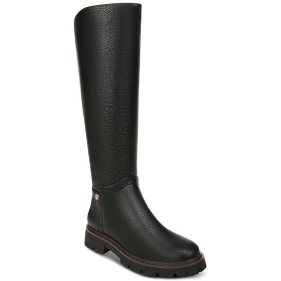 Giani Bernini Jordyy Riding Boots Black Smooth 7.5M