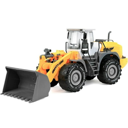 Click N’ Play Friction Powered Bulldozer Tractor Truck Construction Toy Vehicle for (Best Construction Vehicle Toys)