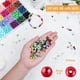 thumbnail image 2 of 1680Pcs 6mm 24 Colors Round Pearls Beads with Holes for Jewelry Making Loose Spacer Beads for DIY Cr, 2 of 5